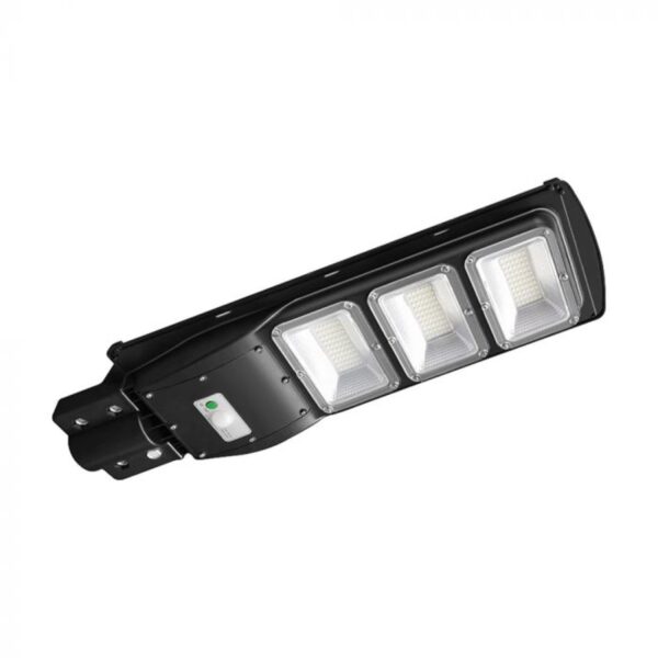 V-TAC LED plastična solarna ulična lampa s daljinskim upravljačem 12W 6000K ,IP65,crna 95534