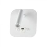 V-TAC LED noćna svjetiljka 8W CREE čip 3000K IP20 USB/TIP C, bijela 240026