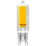 KSA ELEKTROPROFI LED žarulja G9 Staklo COB 3.5W 3000K 470lm LG93.5GW