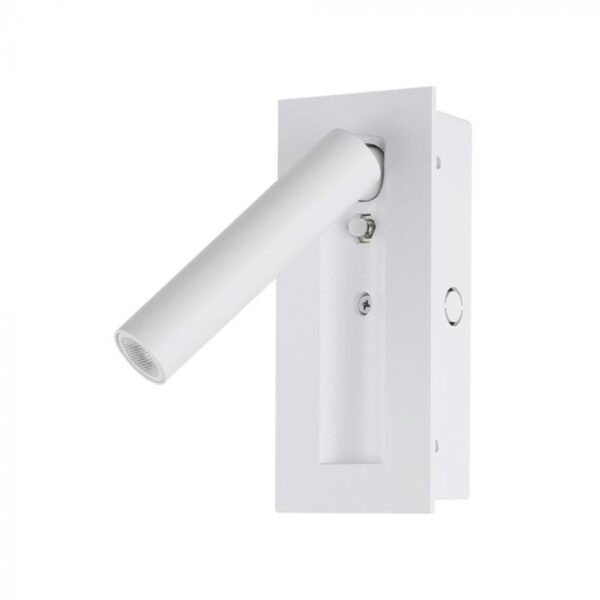 V-TAC LED noćna svjetiljka 2W CREE čip 3000K IP20, bijela 239986