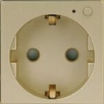ELEKTRO SMART ELEKTRO SMART Wi-Fi modul za jednostruku EU utičnicu tip F, zlatni ES-86-WF1F-GD