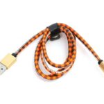 V-TAC Kabel MICRO USB - USB A 2,4A 1M, narančasti PUCLC1O