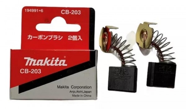 MAKITA Četkice CB-203 194991-6 MAKITA četkice CB-203 194991-6 originalni rezervni dio u pakiranju