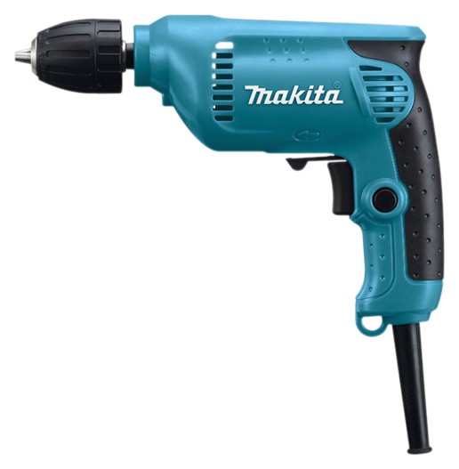 Makita električna bušilica 6413 snage 450 W s brzosteznom glavom