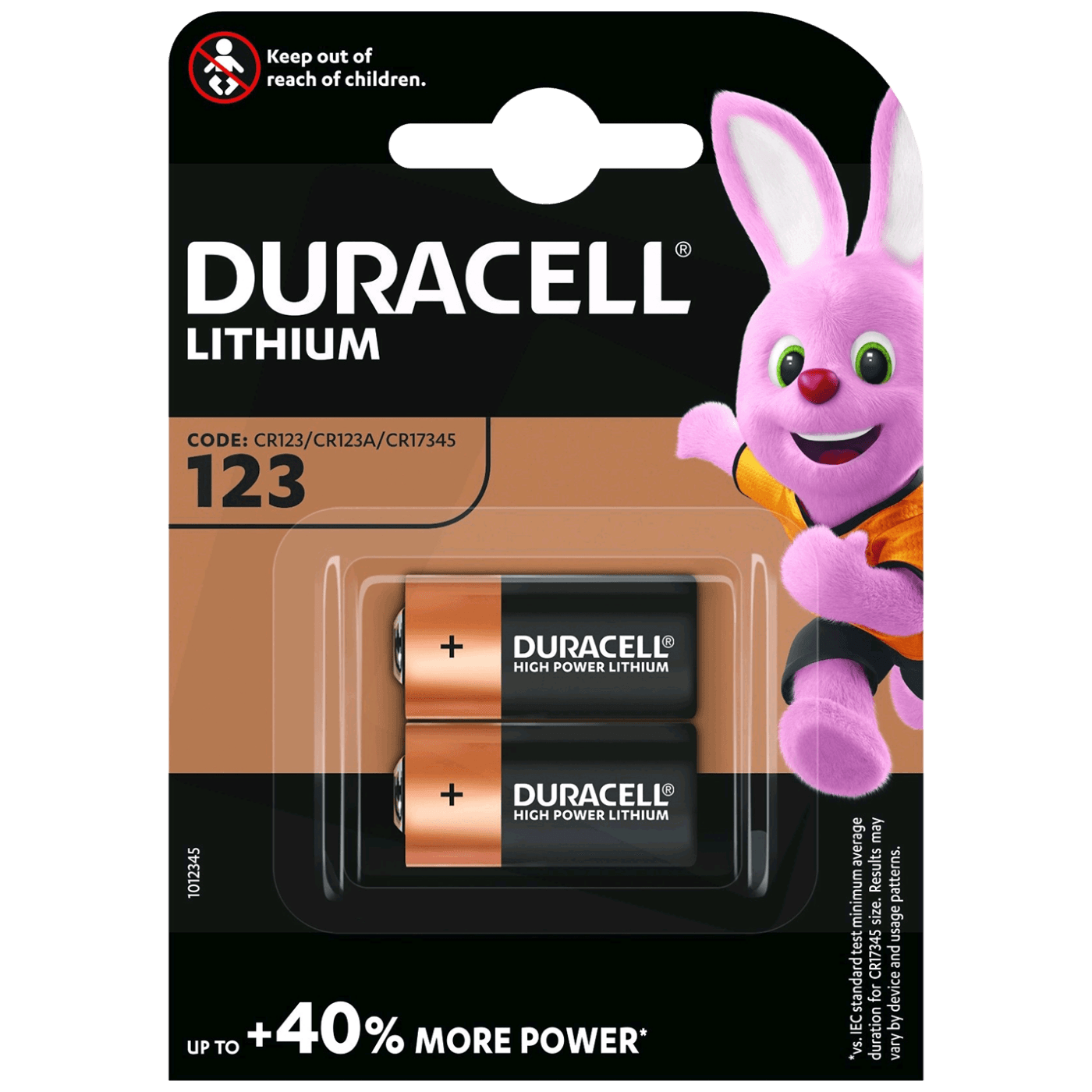 Duracell Baterija litijumska CR123A, 3V, blister 2 kom. - CR123A B2 Duracell Baterija litijumska CR123A, 3V, blister 2 kom. - CR123A B2 - Slika 1
