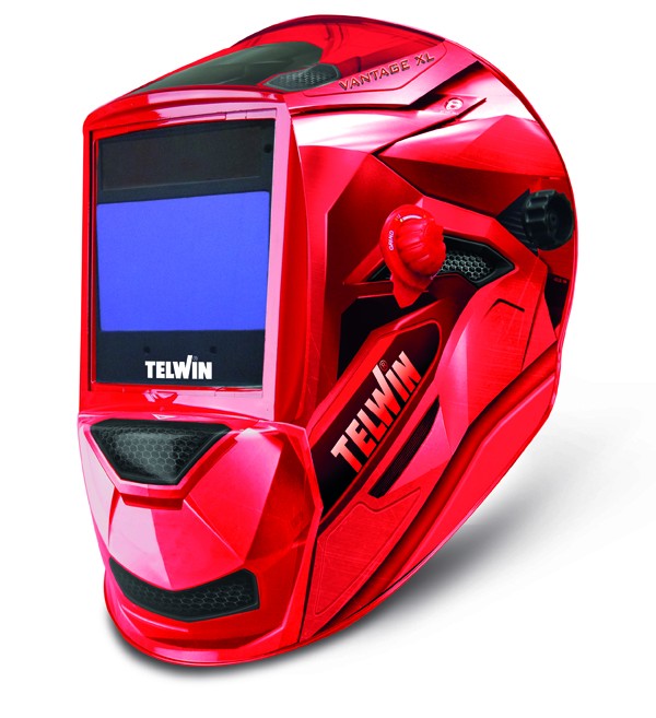 Telwin maska automatska VANTAGE RED XL 802936 TP26 Telwin automatska zavarivačka maska VANTAGE RED XL crvena model 802936