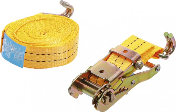 BGS Stezni remen 38mm x 6m Kraftmann 3495 BP26 BGS stezni remen širine 38 mm i dužine 6 m Kraftmann 3495 s kukama