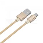 V-TAC Micro USB kabel duljine 1M, Platinum serija,2.4A, zlatni 8490