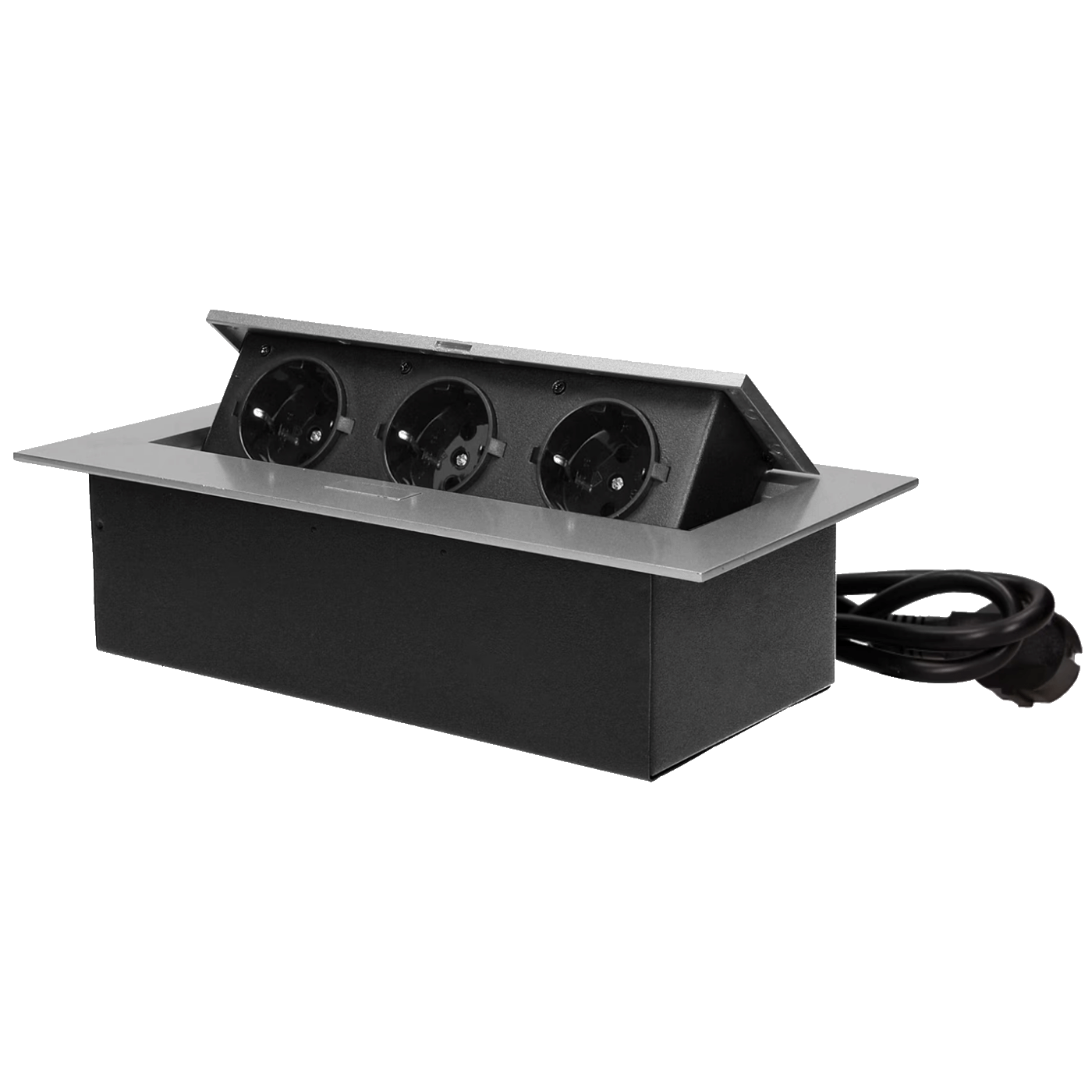 Orno Produžni kabel sa 3 x Schuko utičnice, ugradbena - OR-GM-9037(GS)/G Orno Produžni kabel sa 3 x Schuko utičnice, ugradbena - OR-GM-9037(GS)/G - Slika 1