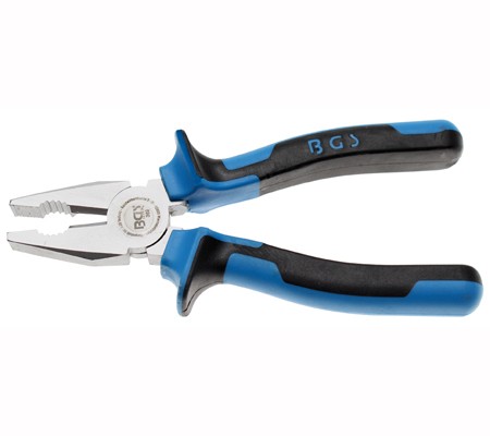 BGS kliješta kombinirana 165mm pro+ 369 BGS kombinirana kliješta duljine 165 mm s mat kromiranom površinom i soft grip drškom