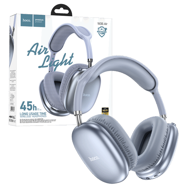 hoco. Slušalice bežične sa mikrofonom, Bluetooth, plava - W35 Air Triumph Blue