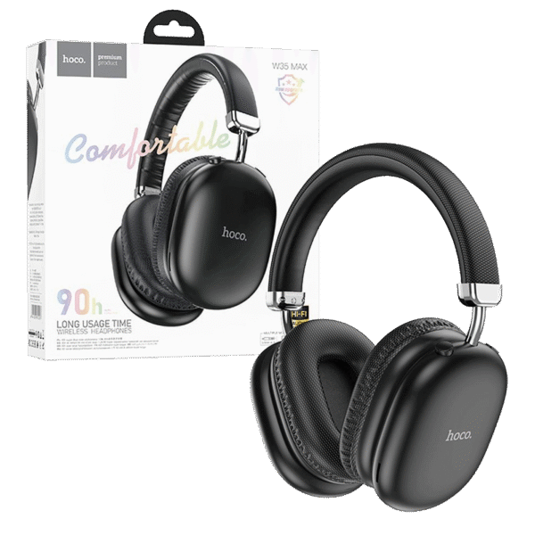 hoco. Slušalice bežične, Bluetooth - W35 Max Joy Black