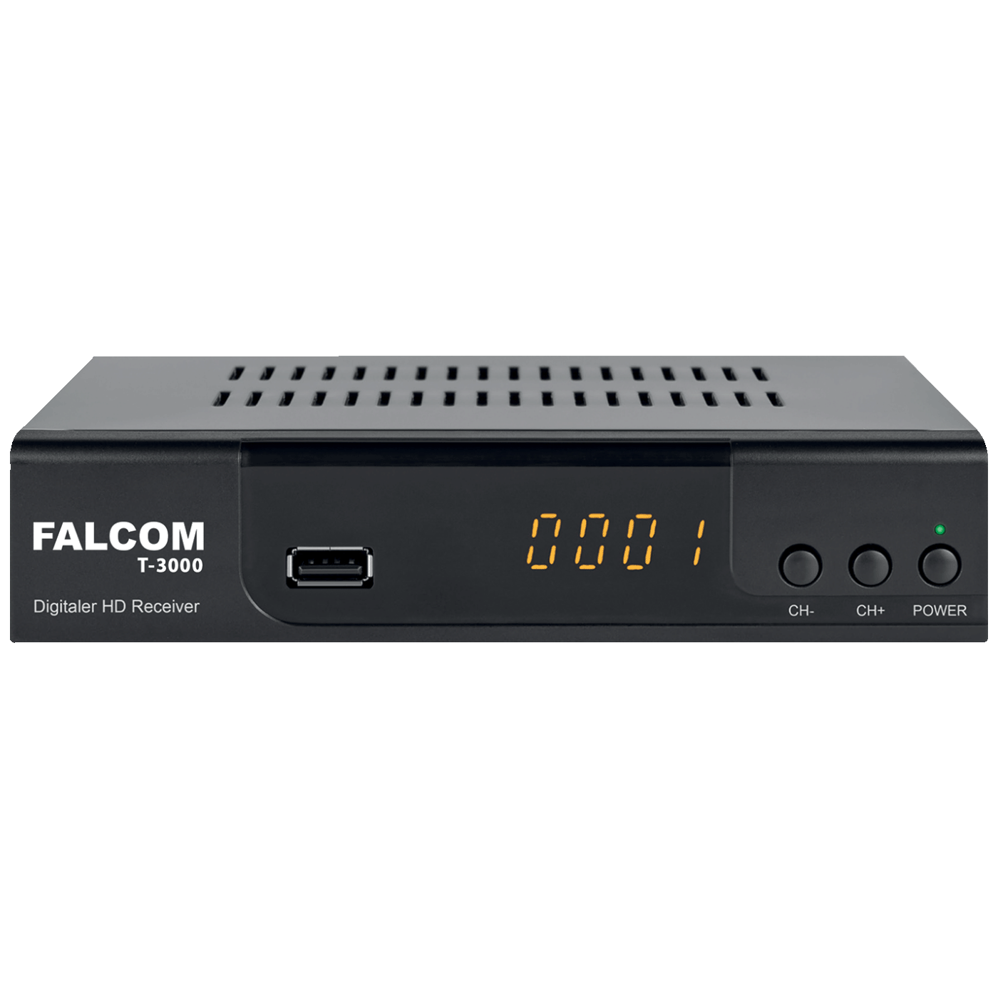 Falcom Prijemnik zemaljski, DVB-T/T2/C, HEVC, HDMI, USB - T-3000 Falcom Prijemnik zemaljski, DVB-T/T2/C, HEVC, HDMI, USB - T-3000 - Slika 1