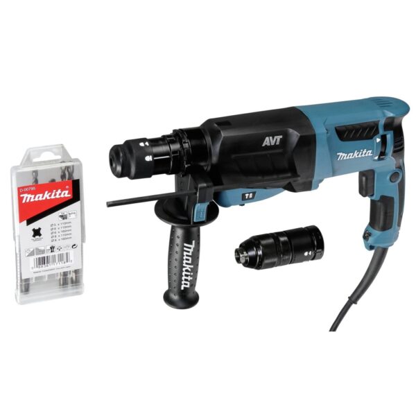 MAKITA Makita HR2631FT13 kombinirana bušilica u aluminijskom kućištu D431496