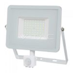 V-TAC 50W LED reflektor sa PIR senzorom SAMSUNG čip 3000K 5 GODINA GARANCIJE 466