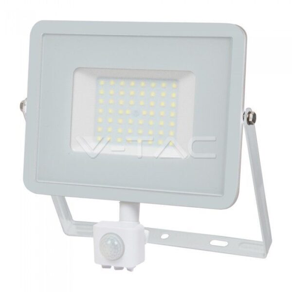 V-TAC 50W LED reflektor sa PIR senzorom SAMSUNG čip 3000K 5 GODINA GARANCIJE 466