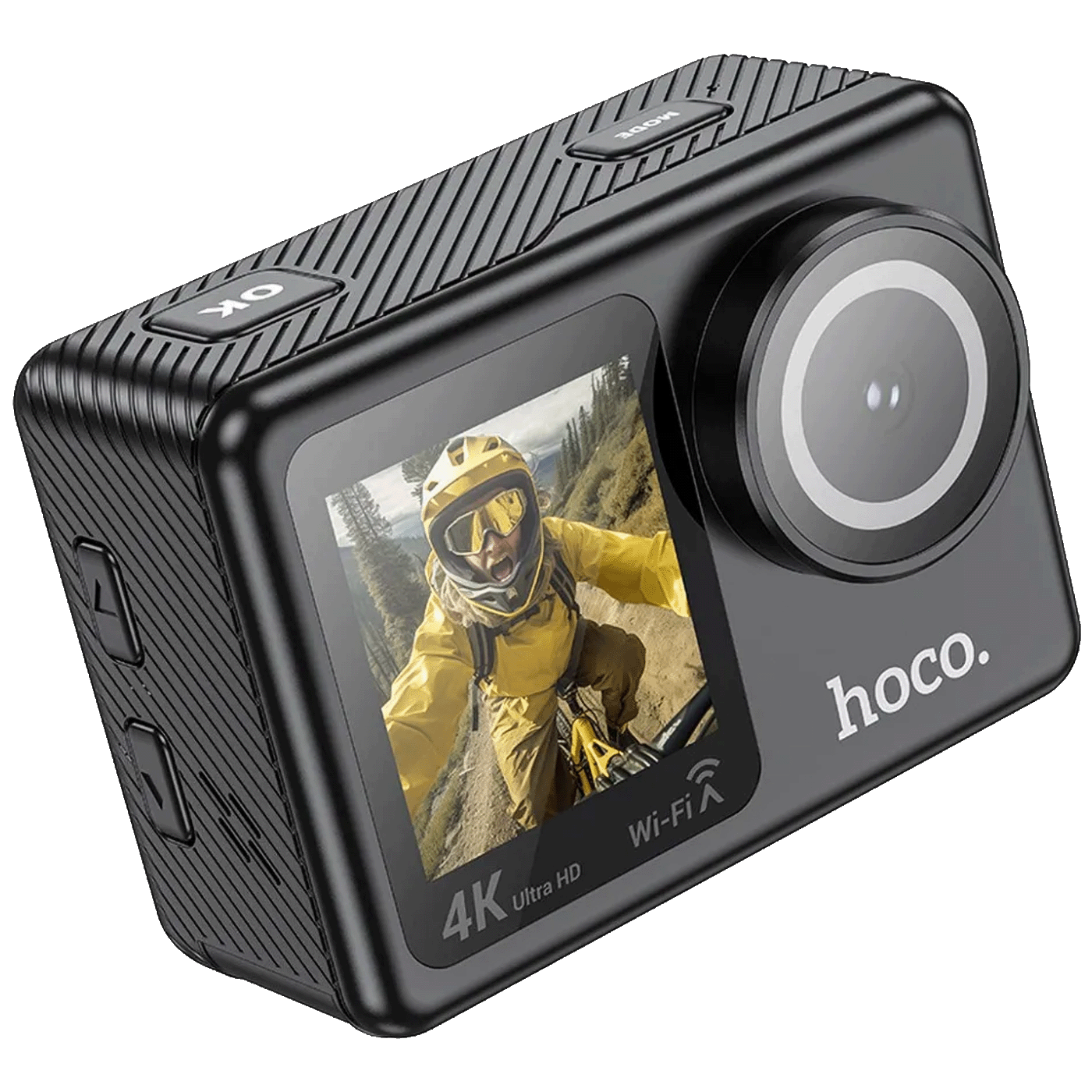 hoco. Sportska kamera, 1.3"/ 2" IPS LCD, 4K UHD, WiFi, microSD - DV101 hoco. Sportska kamera, 1.3"/ 2" IPS LCD, 4K UHD, WiFi, microSD - DV101 - Slika 1