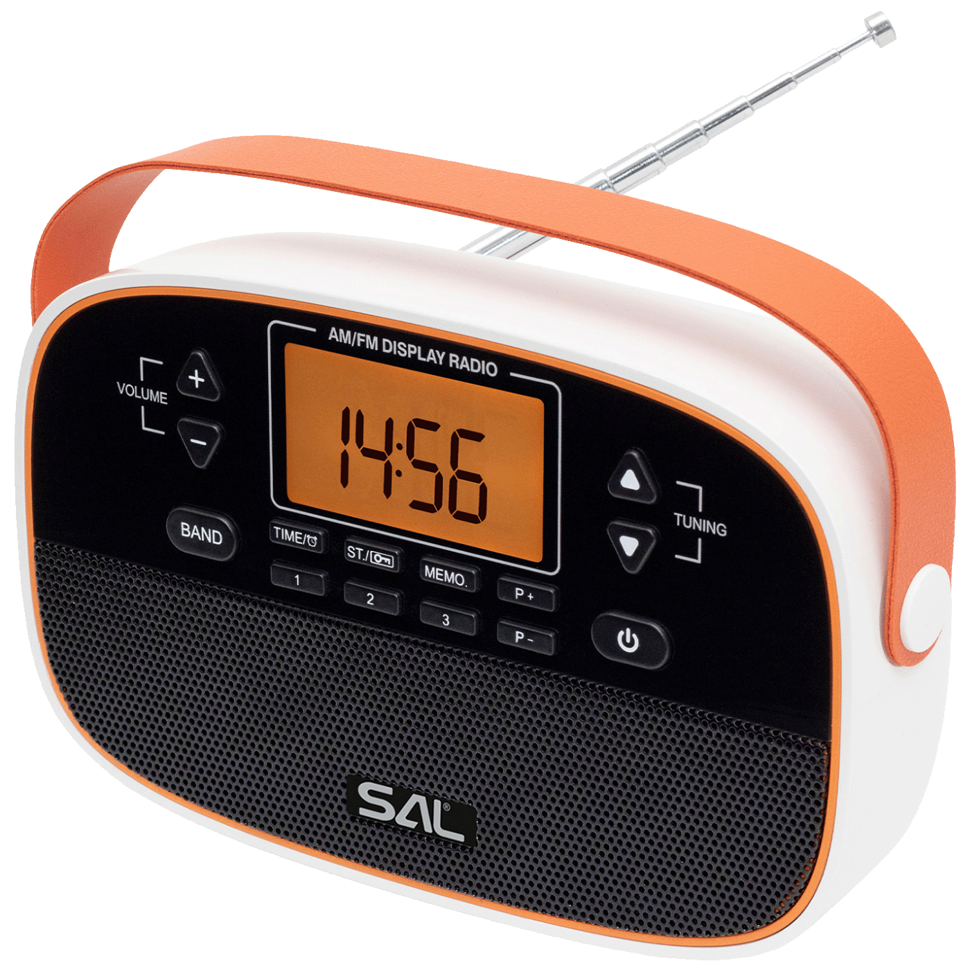 SAL Radio prijemnik, AM / FM, alarm, LCD zaslon - RPR4LCD SAL Radio prijemnik, AM / FM, alarm, LCD zaslon - RPR4LCD - Slika 1