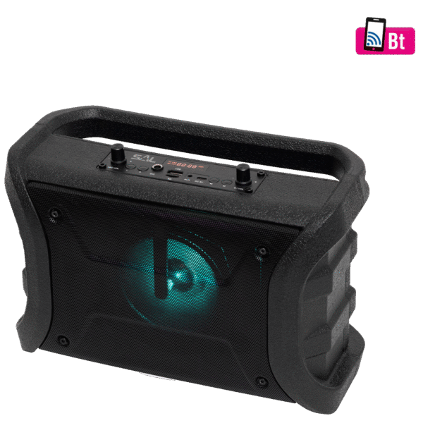 SAL Zvučnik bežični, Bluetooth, MP3, FM, KARAOKE, RGB, 8W - BTWORKY