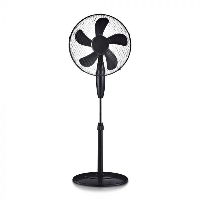 V-TAC Podni ventilator s postoljem 55W 3 brzine vrtnje crni 7923 V-TAC Podni ventilator s postoljem 55W 3 brzine vrtnje crni 7923 - Slika 1