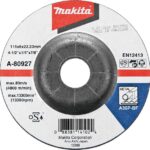Makita brusna ploča 125x6x22x6 mm ispupčena tip A24R D-18465