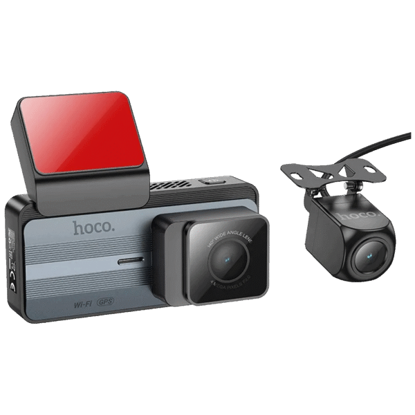 hoco. Auto kamera, 4 Mpxiel, Dual Camera, 2K, GPS, WiFi - DV12