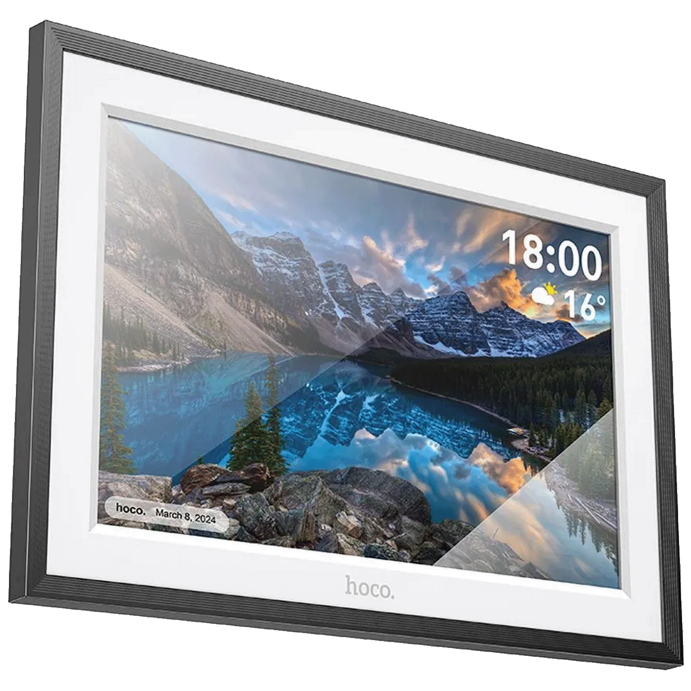 hoco. Digitalni foto okvir 10", LCD touch panelWiFi, microUSB - HI13 hoco. Digitalni foto okvir 10", LCD touch panelWiFi, microUSB - HI13 - Slika 1