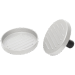 home Preša za hamburgere, rebrasti aluminij, promjer 115 mm - GRT06
