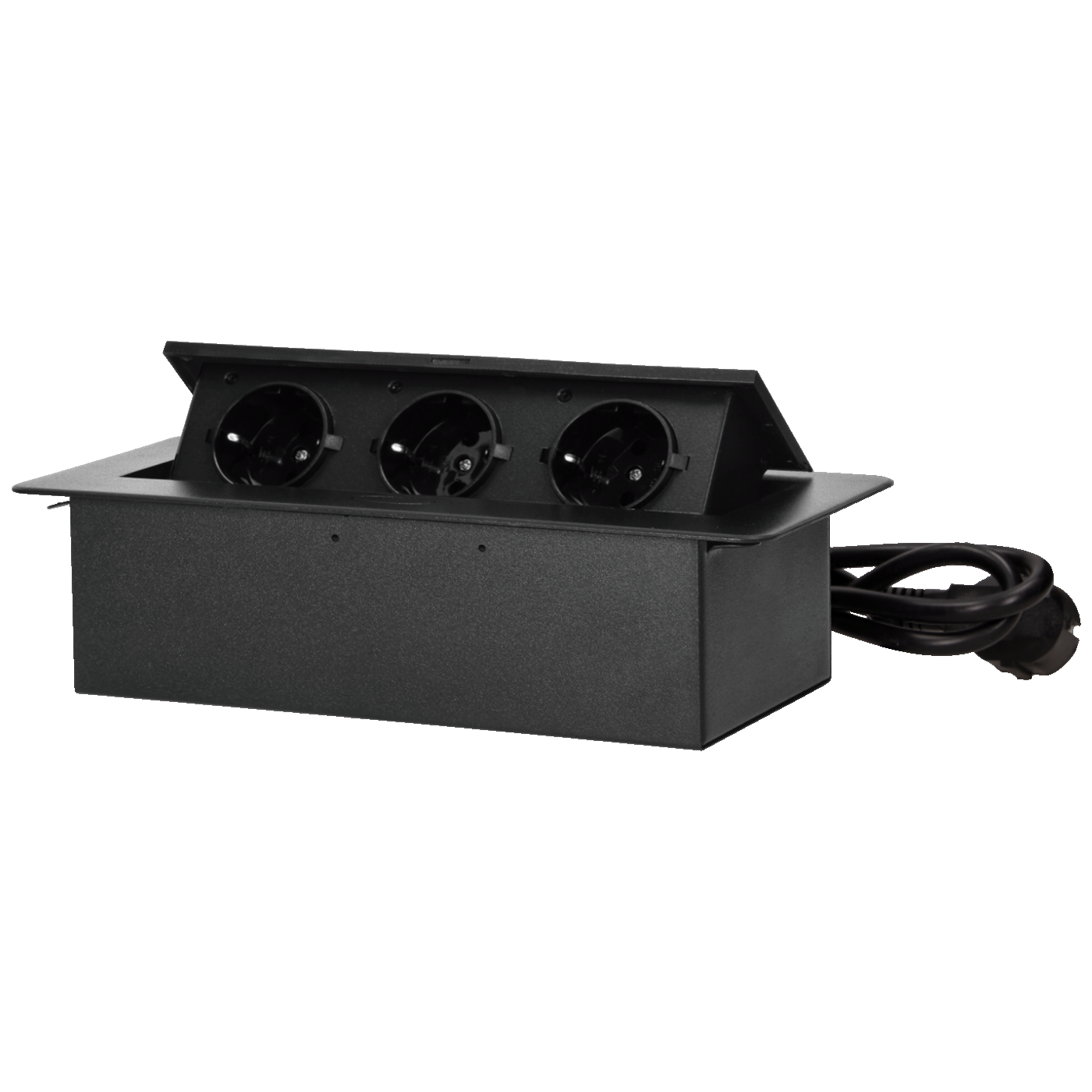 Orno Produžni kabel sa 3 x Schuko utičnice, ugradbena - OR-GM-9033(GS)/B Orno Produžni kabel sa 3 x Schuko utičnice, ugradbena - OR-GM-9033(GS)/B - Slika 1