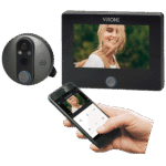 Virone Digitalna špijunka za ulazna vrata, Smart, 4.3", LCD, WiFi - DV-3