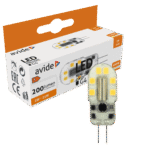 Avide Žarulja, G4, LED 2W, 4000K, 12V DC, bijela svjetlost - ABG4NW-2W-B