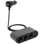 SAL Auto razdjelnik sa USB punjačem, 3 x 12-24 V, 2 x USB - SAU80W