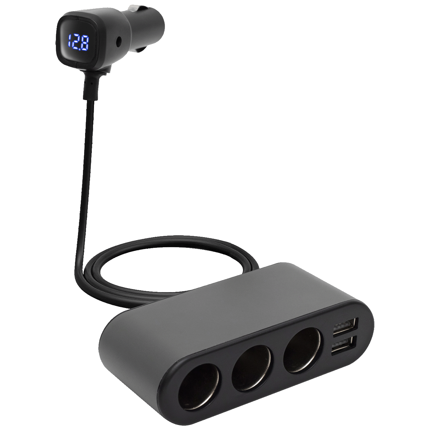 SAL Auto razdjelnik sa USB punjačem, 3 x 12-24 V, 2 x USB - SAU80W SAL Auto razdjelnik sa USB punjačem, 3 x 12-24 V, 2 x USB - SAU80W - Slika 1