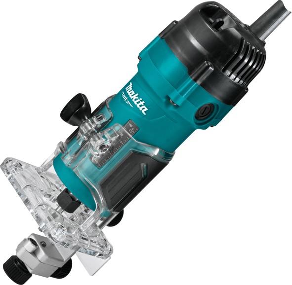 Makita jednor.glodalica M3702B (530W,6/6,35mm) Makita jednoruka glodalica M3702B snage 530 W s prihvatom 6 i 6,35 mm