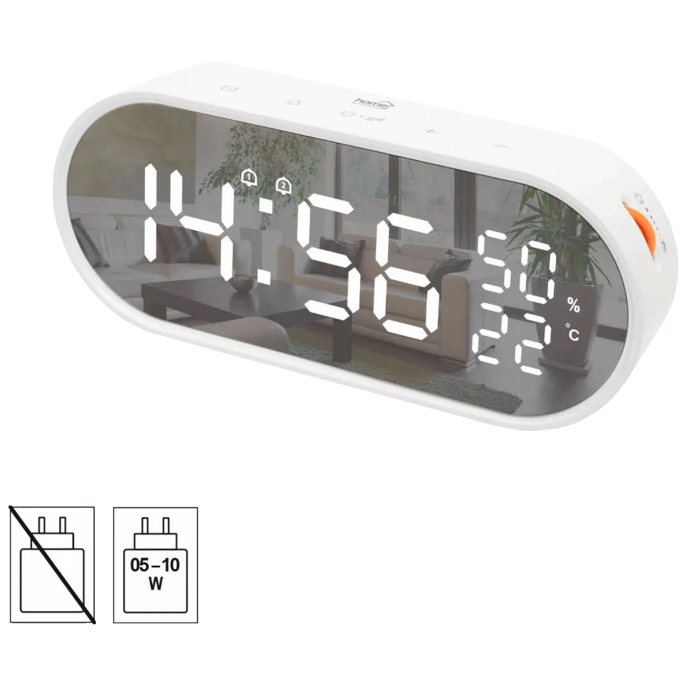 home Sat sa alarmom, LED zaslon, USB - LTC06 home Sat sa alarmom, LED zaslon, USB - LTC06 - Slika 1