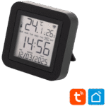 home Daljinski upravljač, mjerač temperature i vlage, sat, LCD - HSTHR