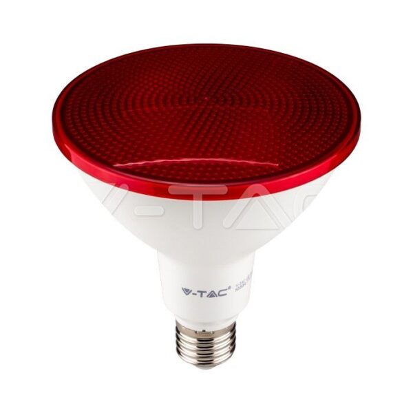 V-TAC LED žarulja 17W E27 PAR30 IP65 crvena boja svjetla 92065