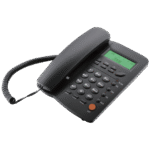 MeanIT Telefon stolni, LCD zaslon, ID broja, handsfree, crna - ST-300 Black