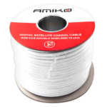 Amiko Koaksijalni kabel RG-6, CCS, 90dB, 100 met., motalica - RG6/90db - 100m REEL