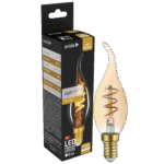 Avide Žarulja,LED 3W,E14,2700K,230V AC,topla bijela svjetlost - Soft Filament Candle Flame 3W E14