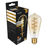 Avide Žarulja,LED,4.5W,E27,2700K,230V AC,topla bijela svjetlost - Soft Filament ST58 4.5W E27