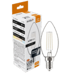 Avide Žarulja, LED 4.5W, E14, 4000K, 230V AC, bijela svjetlost - White Filament Candle 4.5W E14