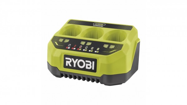 Ryobi brzi punjač za 3 akumulatora 4V RC43P promo Ryobi RC43P brzi punjač za tri 4V USB litij akumulatora