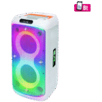 SAL Zvučnik bežični sa mikrofonom, Bluetooth, LED efekti, 60W - PAR216WH