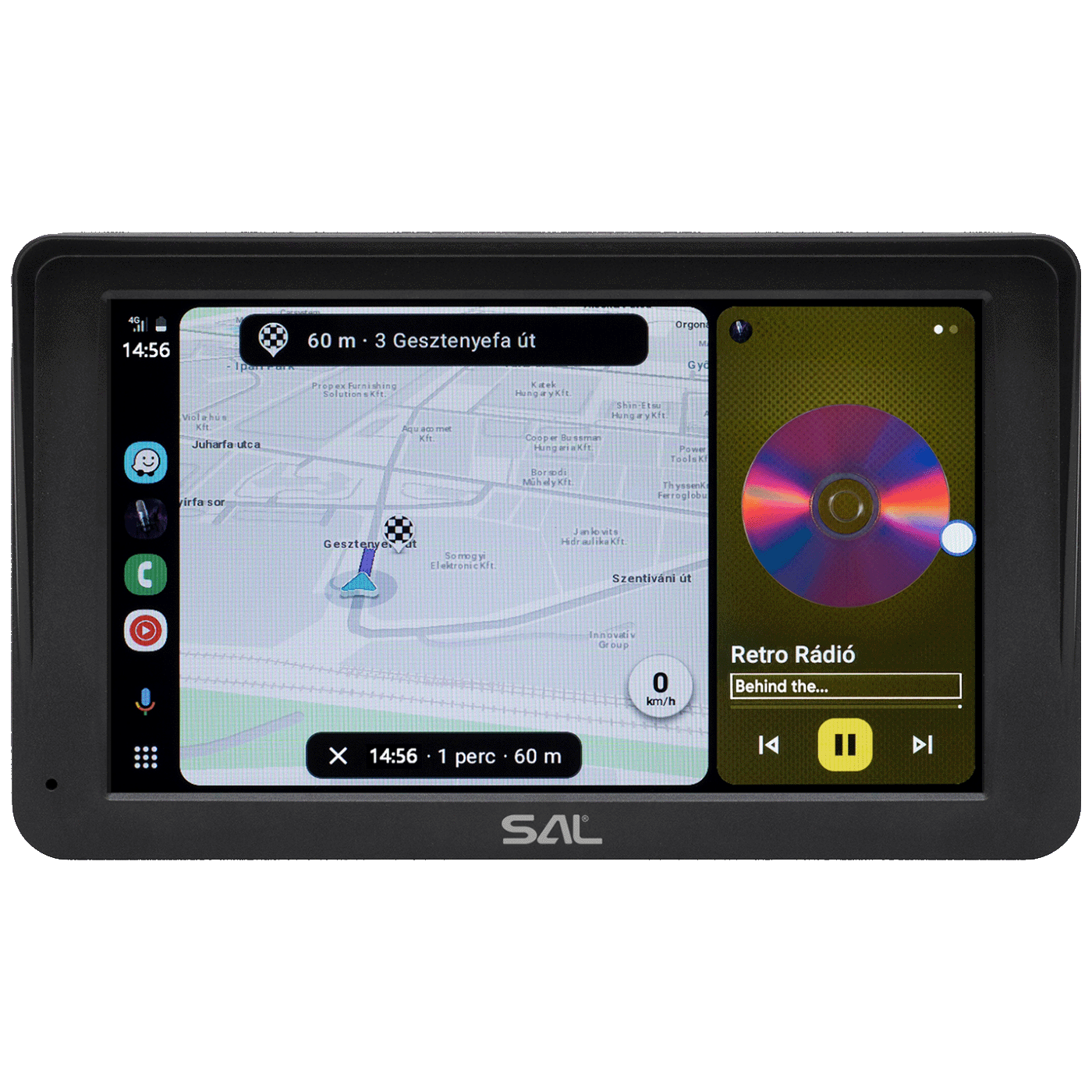 SAL Multimedijalni centar za automobil,7" IPS LCD,Android Auto - CARPLAY7 SAL Multimedijalni centar za automobil,7" IPS LCD,Android Auto - CARPLAY7 - Slika 1