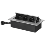 Orno Produžni kabel sa 3 x Schuko utičnice, ugradbena - OR-GM-9033(GS)/G