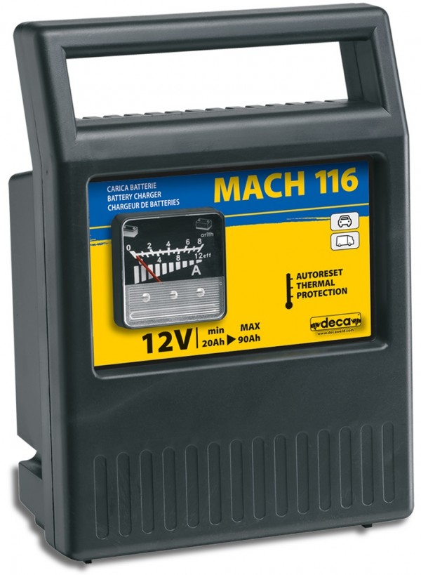 DECA punjač MACH 116(20-90Ah,12V) 302700 DECA punjač MACH 116 za 12V akumulatore kapaciteta 20-90Ah