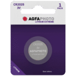 AgfaPhoto Baterija litijska, CR2025, 3V, dugmasta, blister 1 kom - CR2025 B1