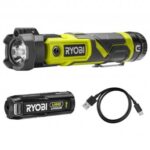 Ryobi aku LED svjetiljka RLP4-120G akumulatorska LED svjetiljka s okretom glave i magnetskom bazom