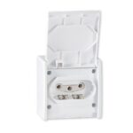 ALING CONEL Trofazna utičnica IP44 16A 440V~, bijela A2431.00